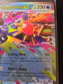 mega starmie ex 021/088 Perfect Order Pokemon TCG - Image 3