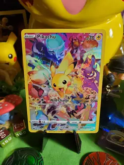 Pokemon TCG 2023 Crown Zenith Pikachu 160/159 FULL ART HOLO ,Good Centering Nm/M - Image 1