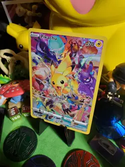 Pokemon TCG 2023 Crown Zenith Pikachu 160/159 FULL ART HOLO ,Good Centering Nm/M - Image 3