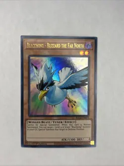 Yu Gi Oh Blackwing Blizzard The Far North (BLCR-EN059) 1st edition (NM) - Image 1