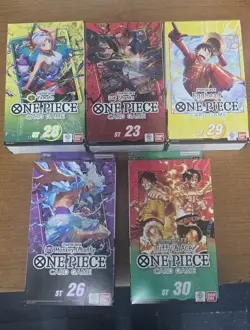 One Piece Starter Deck ST30, ST29, ST28, ST26, ST23 brick Only. 13 total decks - Image 2