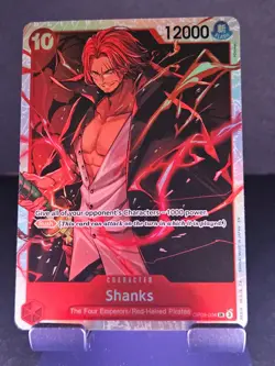 Shanks (Reprint) OP09-004 Premium Booster -The Best- Vol. 2 One Piece Foil NM - Image 1