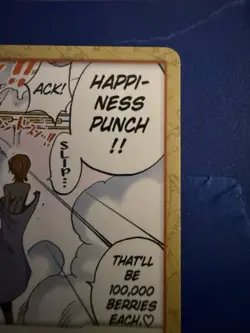 One piece Tcg Promo Happiness Punch Release stamp Nami Vivi ( Nami Flash ) Op04 - Image 3