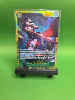 One Piece TCG OP14-119 Dracule Mihawk SEC The Azure Sea's Seven Mint - Image 1