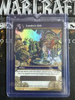 Landro's Gift Unscratched WoW World Of Warcraft TCG Loot Card - Image 1