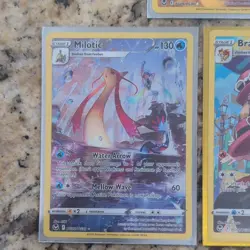 Pokemon TCG Lost Origin Trainer Gallery Holo 5-Card Lot Druddigon Milotic - Image 4