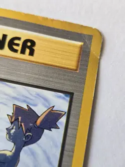 Misty’s Tears Japanese Pokemon Card Banned Art Gym Heroes Vintage Old Back MP - Image 2