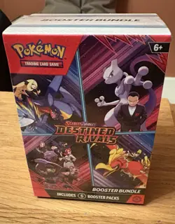 Pokemon - Destined Rivals Booster Bundle 6 Pack Box Scarlet Violet Sealed - Image 1