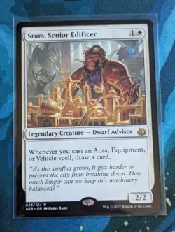 MTG Sram, Senior Edificer - NM - Aether Revolt - Image 1