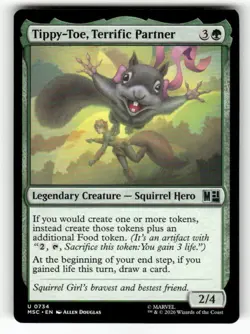 Tippy-Toe, Terrific Partner 734 Commander: Marvel Heroes Magic: The Gathering NM - Image 1
