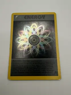 Rainbow Energy 17/82 Holo Rare Team Rocket Pokemon Unlimited HP - Image 2