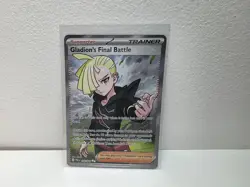 Pokemon Gladion's Final Battle 108/084 Full Art Pitch Black NM - Image 1