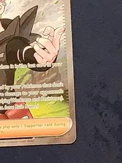 Nintendo Gladion's Final Battle 108/084 Ultra Rare Full Art Holo EN pokemon - Image 4