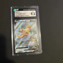Pokemon Dragonite V Alt Art 2021 Evolving Skies 192/203 CGC 9.5 New Label Mint+ - Image 1