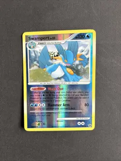 Pokemon TCG Swampert Great Encounters 9/106 Reverse Holo Holo Rare 2008 Nintendo - Image 1
