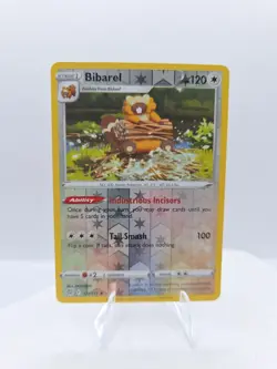 Pokemon Bibarel 121/172 Swsh09: Brilliant Stars Reverse Holo - Image 1