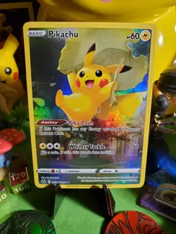 Pokemon TCG 2023 Crown Zenith Pikachu GG30/GG70 Full Art Holo Nm/M Fast Shiping - Image 1