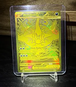 Pokemon Mega Darkrai EX 120/084 Pitch Black English 280 HP Mega Hyper Rare Gold - Image 1