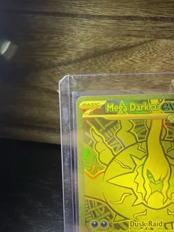 Pokemon Mega Darkrai EX 120/084 Pitch Black English 280 HP Mega Hyper Rare Gold - Image 2