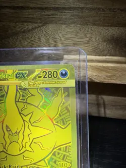 Pokemon Mega Darkrai EX 120/084 Pitch Black English 280 HP Mega Hyper Rare Gold - Image 3