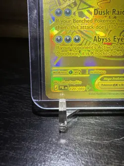 Pokemon Mega Darkrai EX 120/084 Pitch Black English 280 HP Mega Hyper Rare Gold - Image 4
