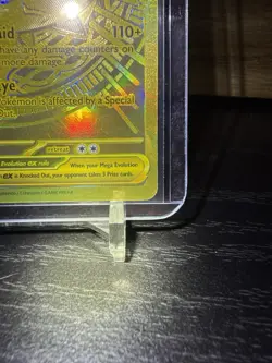 Pokemon Mega Darkrai EX 120/084 Pitch Black English 280 HP Mega Hyper Rare Gold - Image 5
