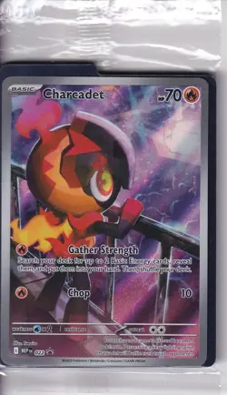 2025 Pokemon Black Star Promos Charcadet #022 Phantasmal Flames ETB Sealed - Image 1