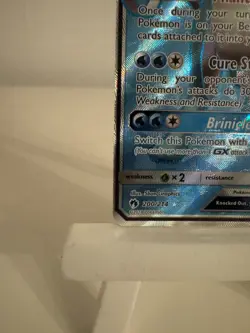 SUICUNE GX 200/214 - LOST THUNDER - FULL ART HOLO - POKEMON TCG - Image 5