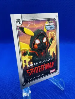 Spider-Man (Pikachu) #42 - Lazer Holo - Heros & Villains Flash Edition - Pokemon - Image 2