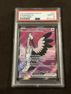 PSA 10 2023 POKEMON PAR EN-PARADOX RIFT ULTRA RARE BOMBIRDIER ex #234 Graded - Image 1