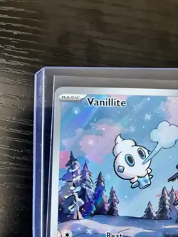Pokemon TCG Vanillite Holo Illustration Rare SV: White Flare 111/086 - Image 2