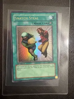 Yu-Gi-Oh! Snatch Steal MRL-036 Magic Ruler 1st Ed Ultra Rare Holo Spell EN - Image 1