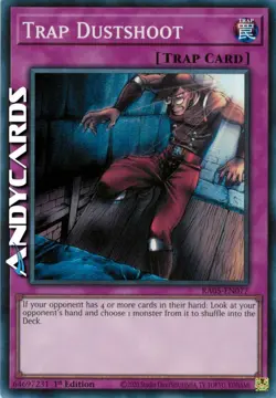 TRAP DUSTSHOOT (Trappola Botola) • Super R • RA05 EN077 • 1Ed • Yugioh ANDYCARDS - Image 1