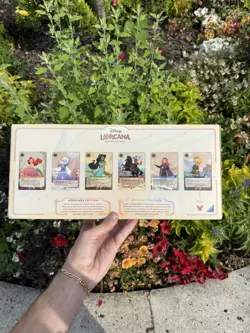 D23 DISNEY LORCANA COLLECTOR CARDS BOX SET CURATOR HEROINES EDITION 2026 - Image 2