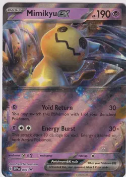 Mimikyu ex 004 Sv: Scarlet & Violet Promo Cards Holo - Image 1