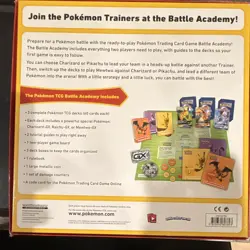 Pokemon TCG Battle Academy 3-Deck Kit 180 Cards Charizard Pikachu Mewtwo - Image 2