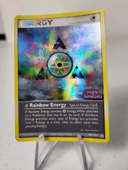 Rainbow Energy 98/110 - Holon Phantoms *EXC* STAMPED Reverse Holo Pokemon Card - Image 2