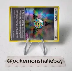 Rainbow Energy 98/110 - Holon Phantoms *EXC* STAMPED Reverse Holo Pokemon Card - Image 3