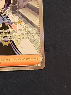 Gwynn Pokemon Pitch Black Full Art Trainer Card 109/084 Pre-release In Hand - Image 4