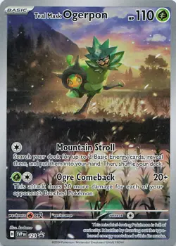 Teal Mask Ogerpon - Promo SV: Scarlet & Violet Promo Cards 123 NM - Image 1