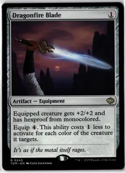 Dragonfire Blade # 0240 (TDM) - Image 1