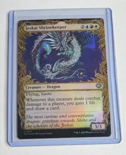 JESKAI SHRINEKEEPER (SHOWCASE) 311 TARKIR: DRAGONSTORM MTG FOIL CREATURE NM/M - Image 1