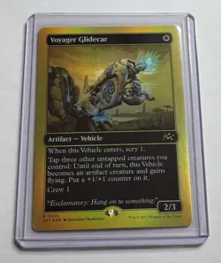 Voyager Glidecar #435 Aetherdrift First-Place Foil MTG NM/M - Image 1