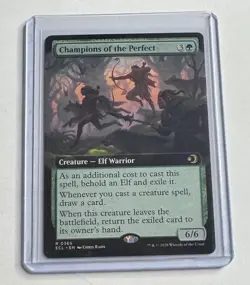 CHAMPIONS OF THE PERFECT (EXTENDED ART) 365 LORWYN ECLIPSED RARE NM/M - Image 1