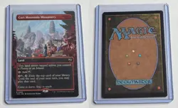 CORI MOUNTAIN MONASTERY (BORDERLESS) 393 TARKIR: DRAGONSTORM RARE MTG NM/M - Image 3