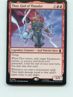 Thor, God of Thunder M156 MTG Marvel Super Heroes (MSH) - Image 1