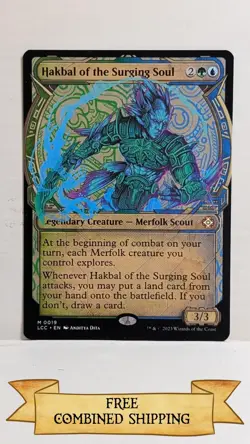 Hakbal of the Surging Soul (Showcase) The Lost Caverns of Ixalan ...sku: DD518 - Image 1
