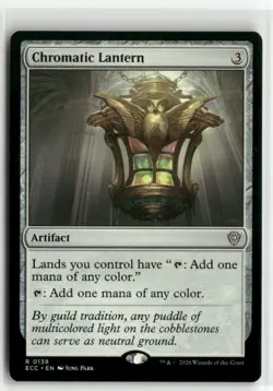 Chromatic Lantern Commander Lorwyn Eclipsed MTG NM - Image 1