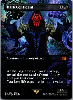 Dark Confidant (Borderless) Foil M FINAL FANTASY 334 LP - Image 1