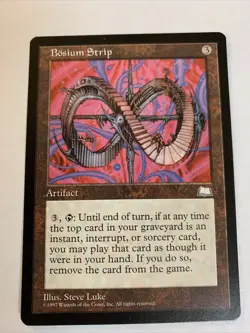 Magic The Gathering Bosium Strip - MTG Weatherlight - Great Condition - Image 1